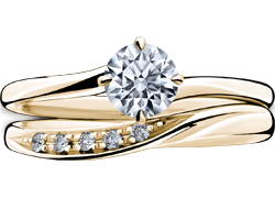 UNION／GRACIOUS ｜ コーディネート・セットリング｜婚約指輪