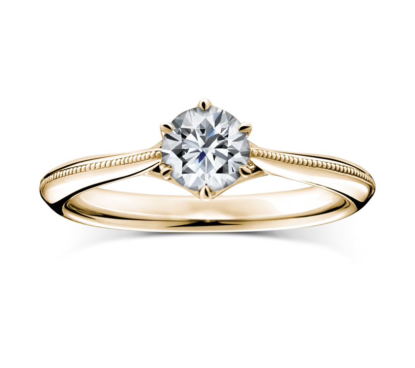 ラザールダイアモンド 最上級グレード0.22CT ブライダルリング