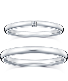 スリーサイド(19PR3＆24PR)｜結婚指輪（マリッジリング）｜婚約指輪 