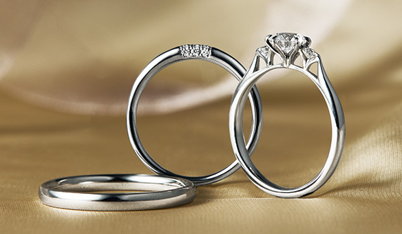 スリーサイド(19PR3＆24PR)｜結婚指輪（マリッジリング）｜婚約指輪 
