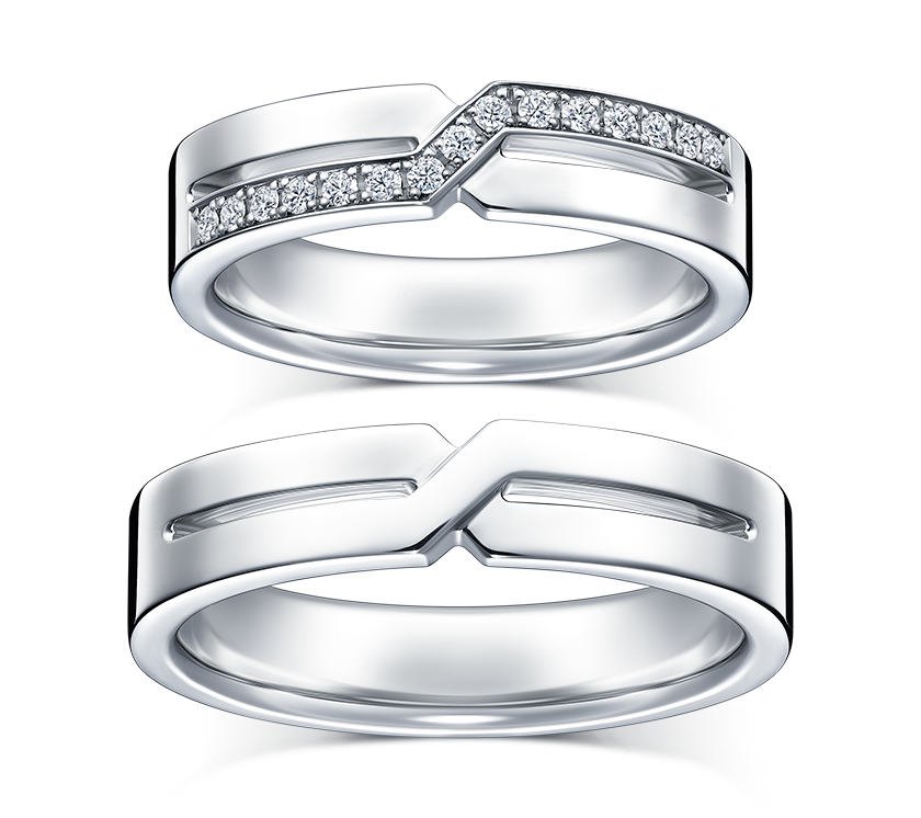 トランジット（45PR15＆45PR）｜結婚指輪（マリッジリング）｜婚約指輪