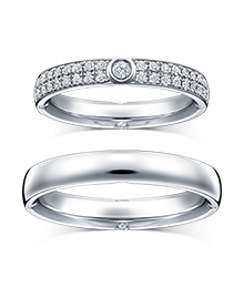 ストレートの結婚指輪（マリッジリング）デザイン一覧｜ラザール