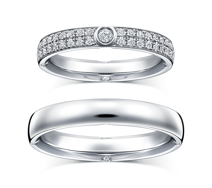 ジーシーティー（32PR45＆36PR8）｜結婚指輪（マリッジリング）｜婚約 